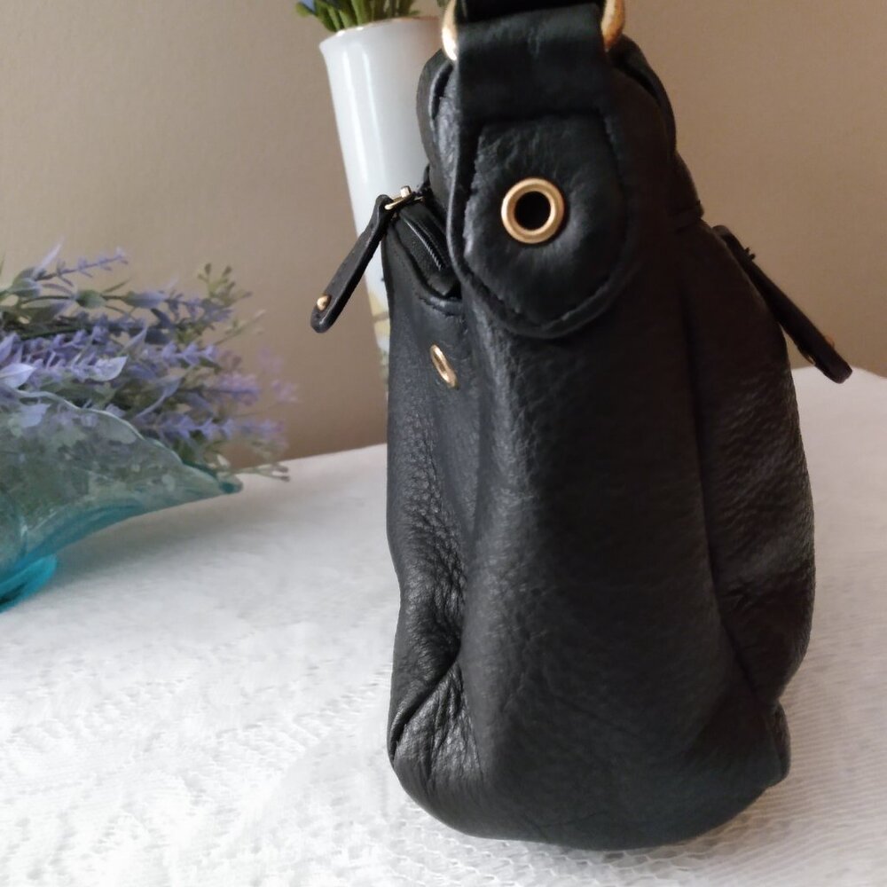 Black leather stone mountain bag - Picture 13 of 16